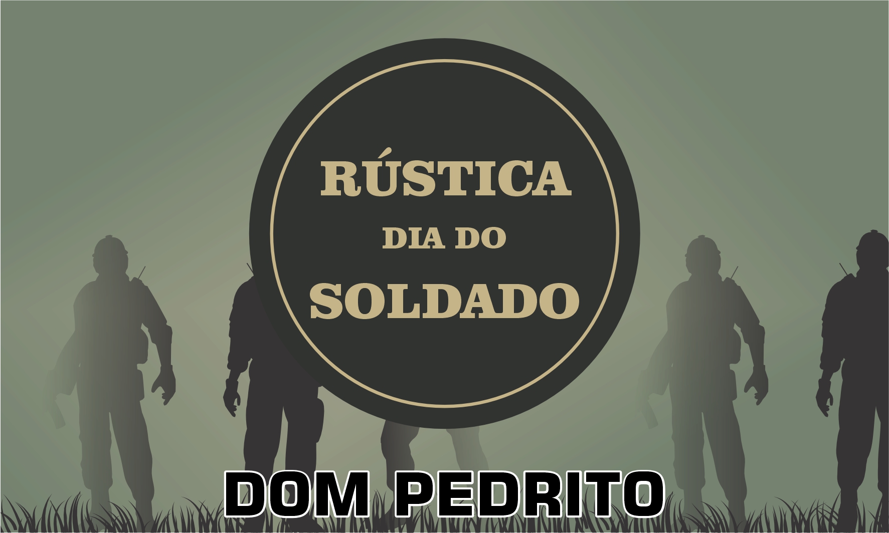 Rústica dia do Soldado