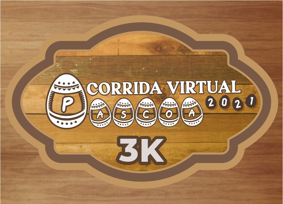 CORRIDA VIRTUAL DE PÁSCOA - 3KM