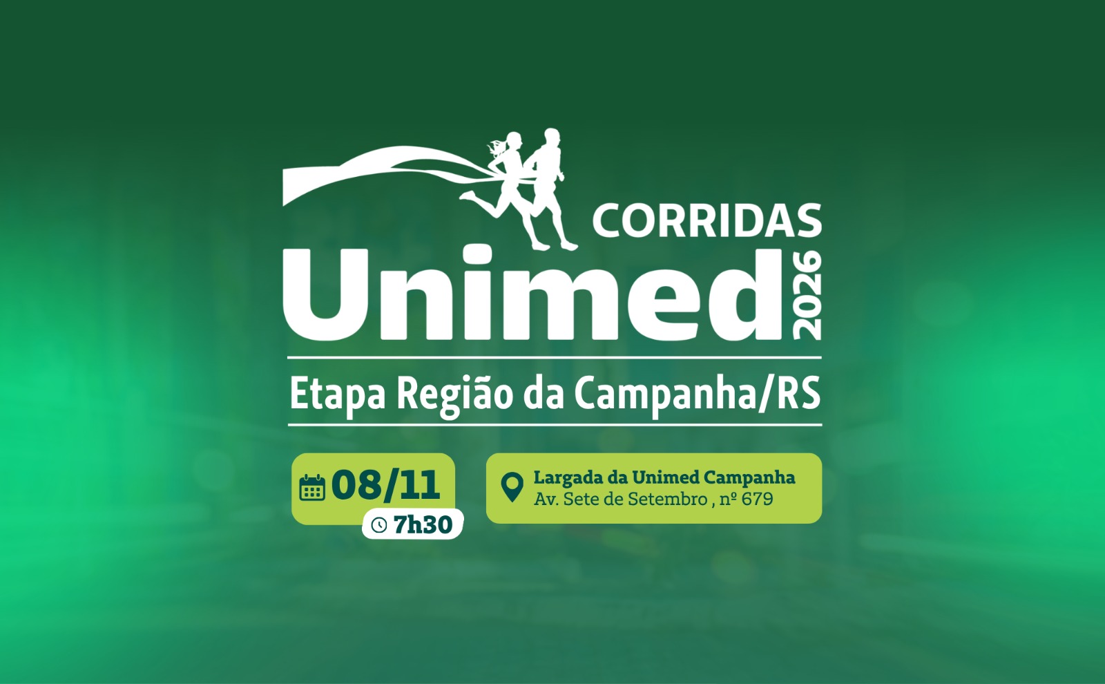 BAGÉ - CORRIDAS UNIMED - ETAPA REGIÃO DA CAMPANHA