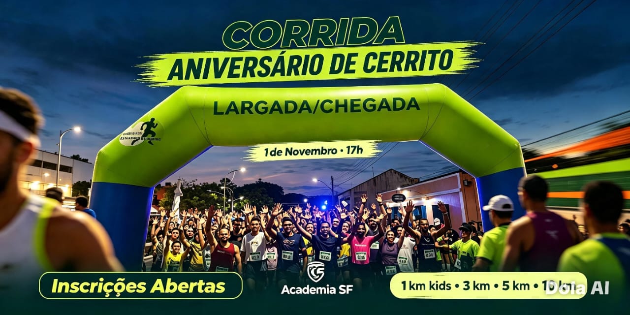 Corrida Aniversário de Cerrito