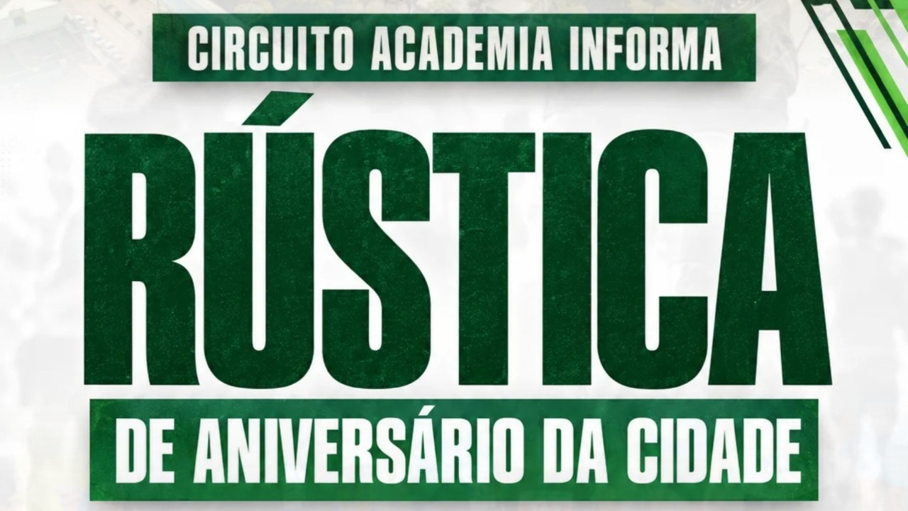 3º ETAPA CIRCUITO ACADEMIA INFORMA - ALUSIVA ANIVERSÁRIO DA CIDADE